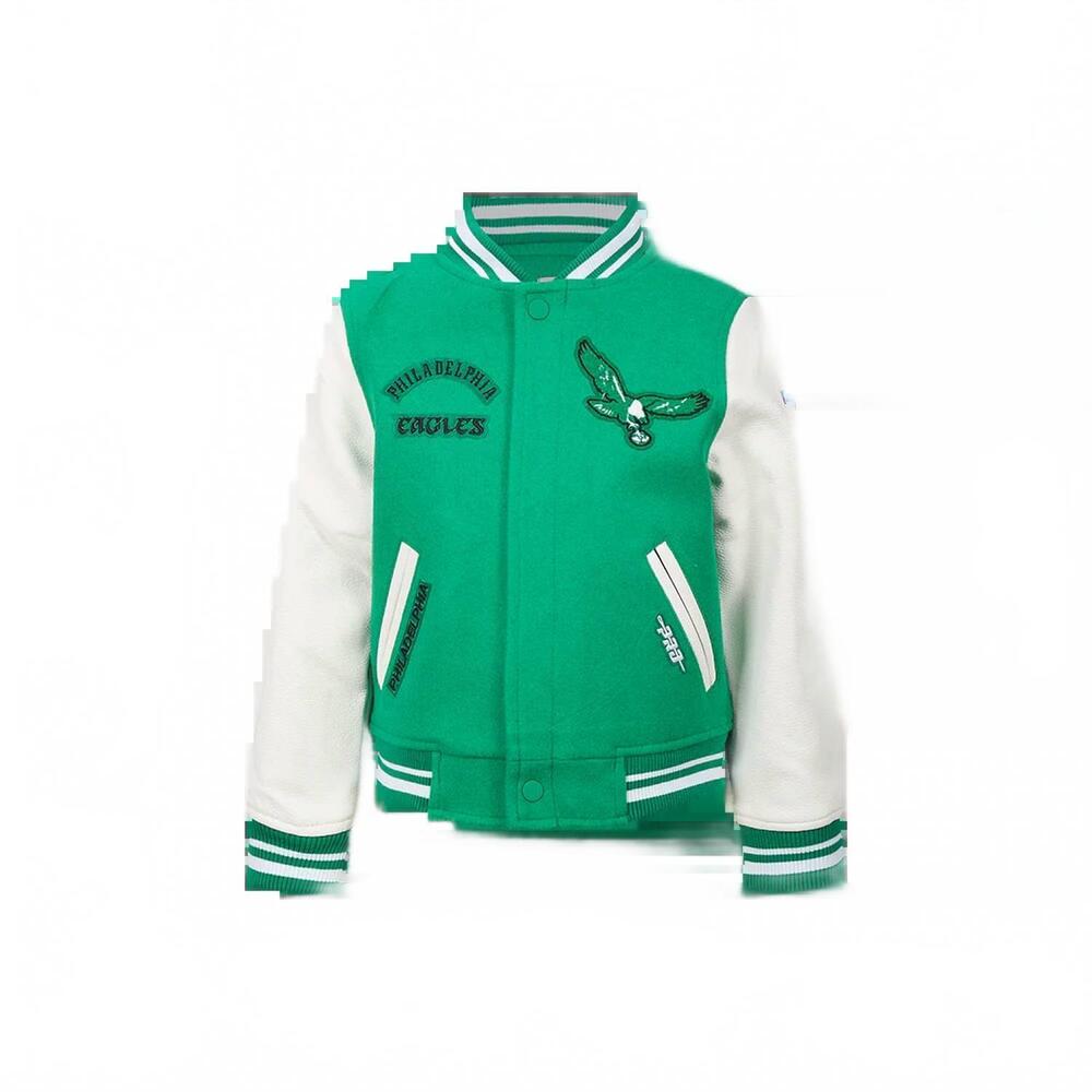 NEW PRO STANDARD big boys' nfl philadelphia eagles retro classic rib wool varsit